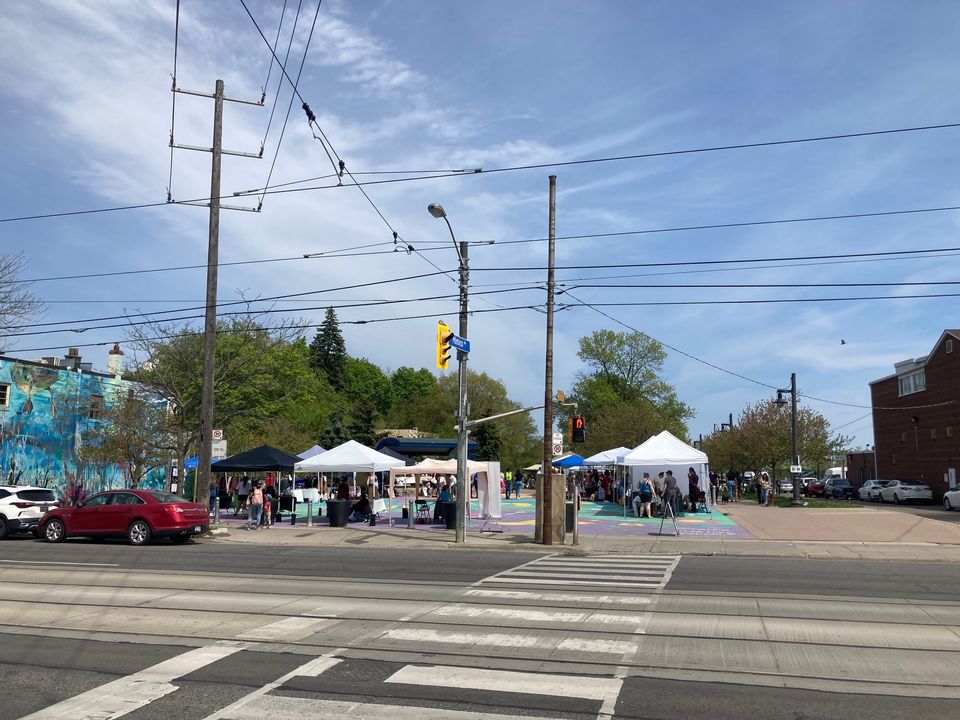 Black entrepreneurs present at community uniting Local MRKT event in Etobicoke